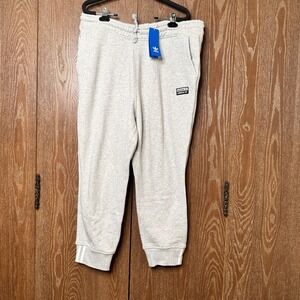 NWT Adidas Vocal Pant Track Pants Sweatpants Grey Mens Sz Large ED5852 Athletic